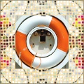 Pop Art Mosaic Frame
