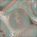Painted Anaglyph Glass