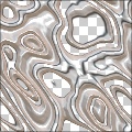 Free Form Air Brushed Chome