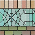 Mosaic Tile Border