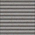Garage door or metal sheet