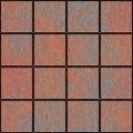 High tech rusted panels