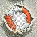 Broken mirror