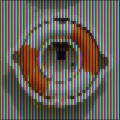 Monitor closeup