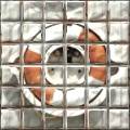 Glass brick window