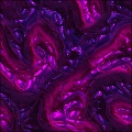metallic lava
