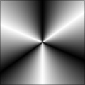 simplified cricle gradient