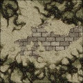 Brickwall with vines