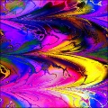 Fractal Marble 7 by Ronjonie