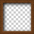 skin decorated frame