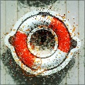 splattered matter