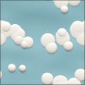 Cartoon clouds