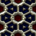 Ornamented metallic glass