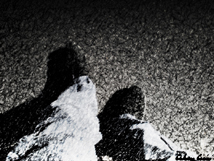 Stepping into Darkness by Indigo Ray