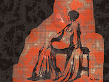Nude on Chair by Amy Hutton