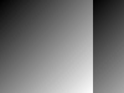 A diagonal linear gradient rendered at 400 x 300 pixels.