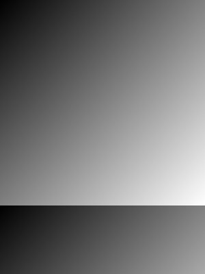 A diagonal linear gradient rendered at 300 x 400 pixels.