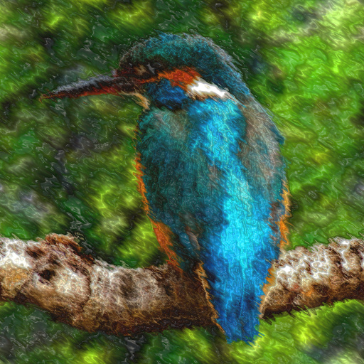 Lacquer Coated Painting (Effect)