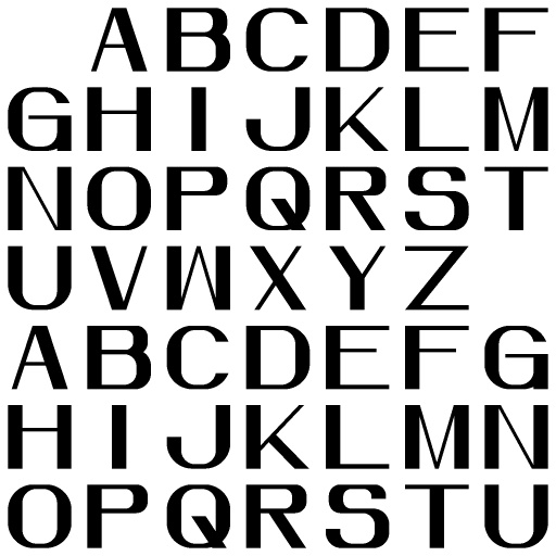 TD Europa Sans Caps Proc Font Advanced (Texture)