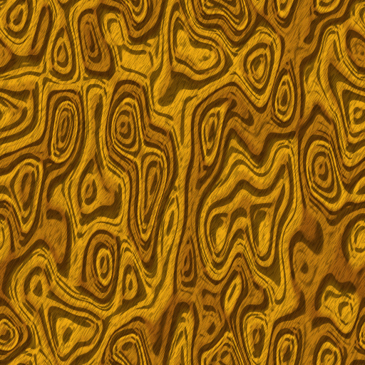 Carved Wood Pattern by Gene S Morgan