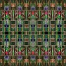 tiles and stained glass
