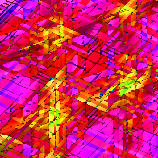 Kinda Abstract Plaid by Gene S Morgan