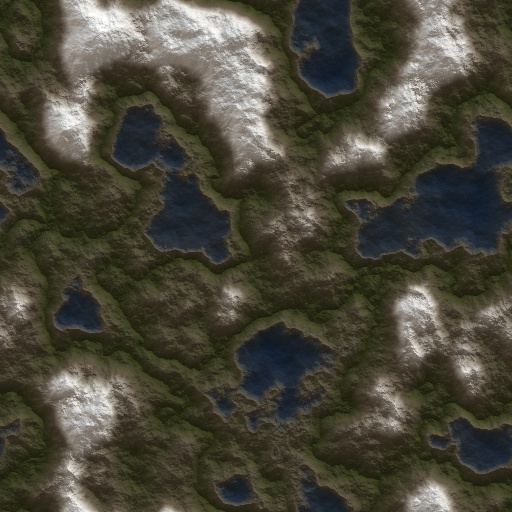 Snow Land and Water (Texture)