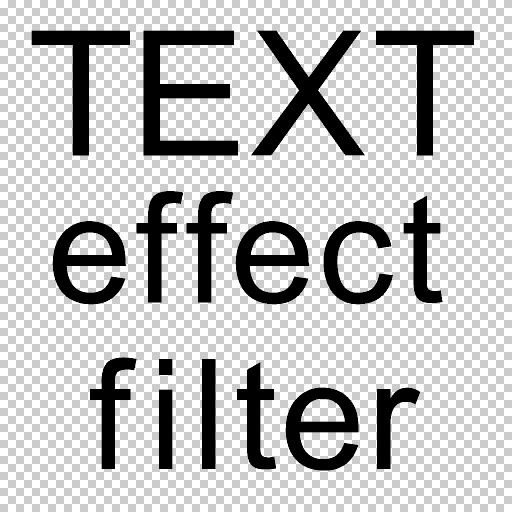 Text Effect Filter Base Snippet (Effect)