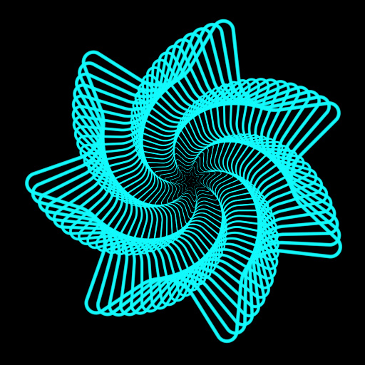 GF Spirograph and Cutout Generator by Ghislaine