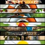 10 Images or Color Stripes Mix V_2.0 Horizontal