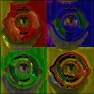 Pop Art quartet