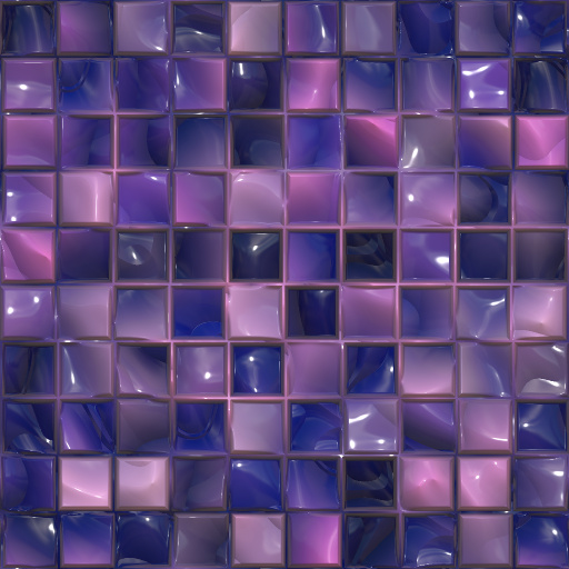 3D Reflective Abstract Tiles by DJI
