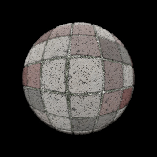 Bordeaux Tiles with Preview (Texture)