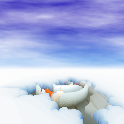 Stone World Landscapes - Silicon and jitspoe Mandelbrot by Ramlyn