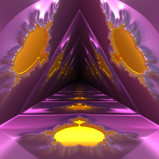 Crystal World - The Mandelbrot Tunnel (Effect)