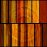 Imperfect wood planks