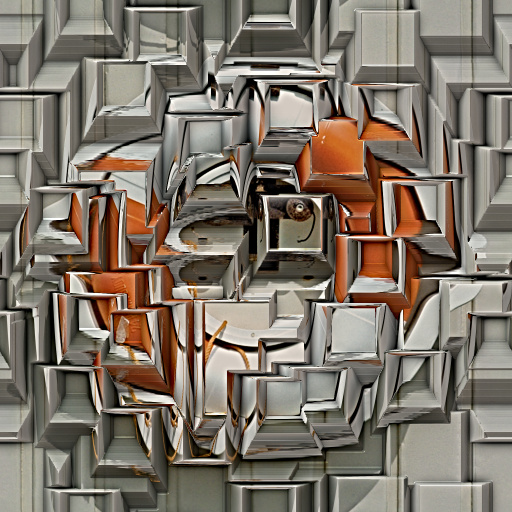 3D Reflective Deep Blocks Smudge Photo Effect