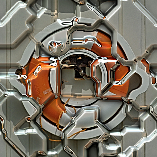 3D Reflective Solid Fill Photo Effect