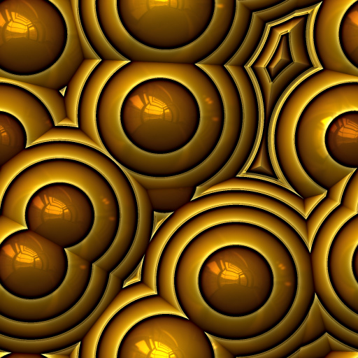 3D Reflective Big Colorful Cells (Texture)