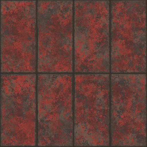 Worn Industrial Tiles by Ikarus67