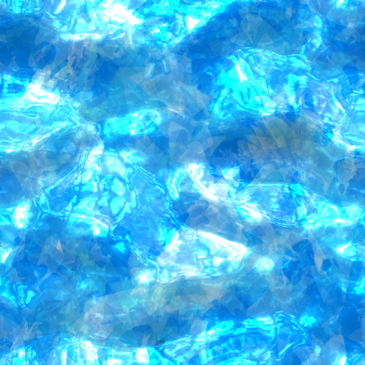 Brilliant Blue Waves (Texture)
