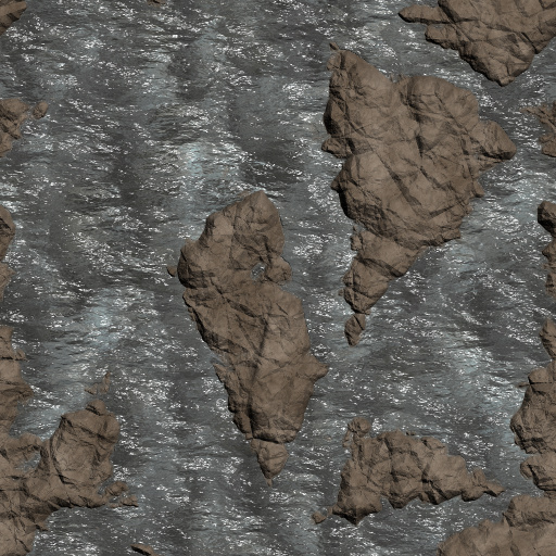Rocks On The Water