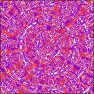 a red white and blue pattern