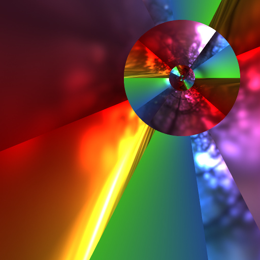 Metallic Abstract Pinwheels (Texture)