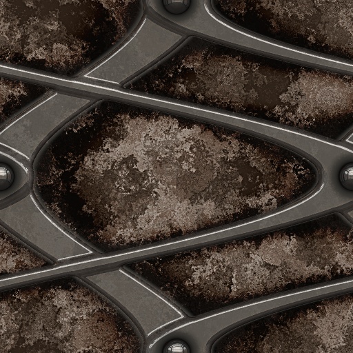 Techno Wire Trim (Texture)