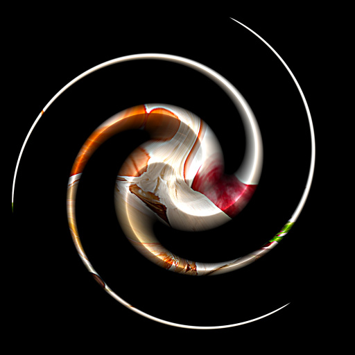 3D Reflective Spiral Photo Effect (Effect)