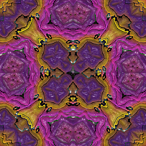 3D Effect Kaleidoscope (Texture)