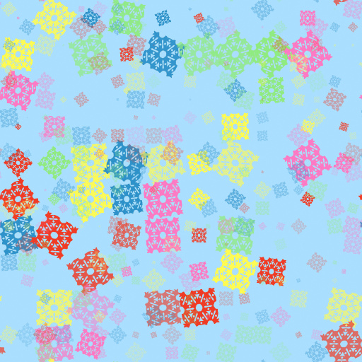 Colored flakes by CTextures