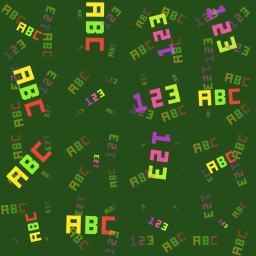 ABC 123 (Texture)