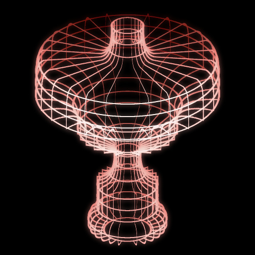 Wireframe Lathe Models